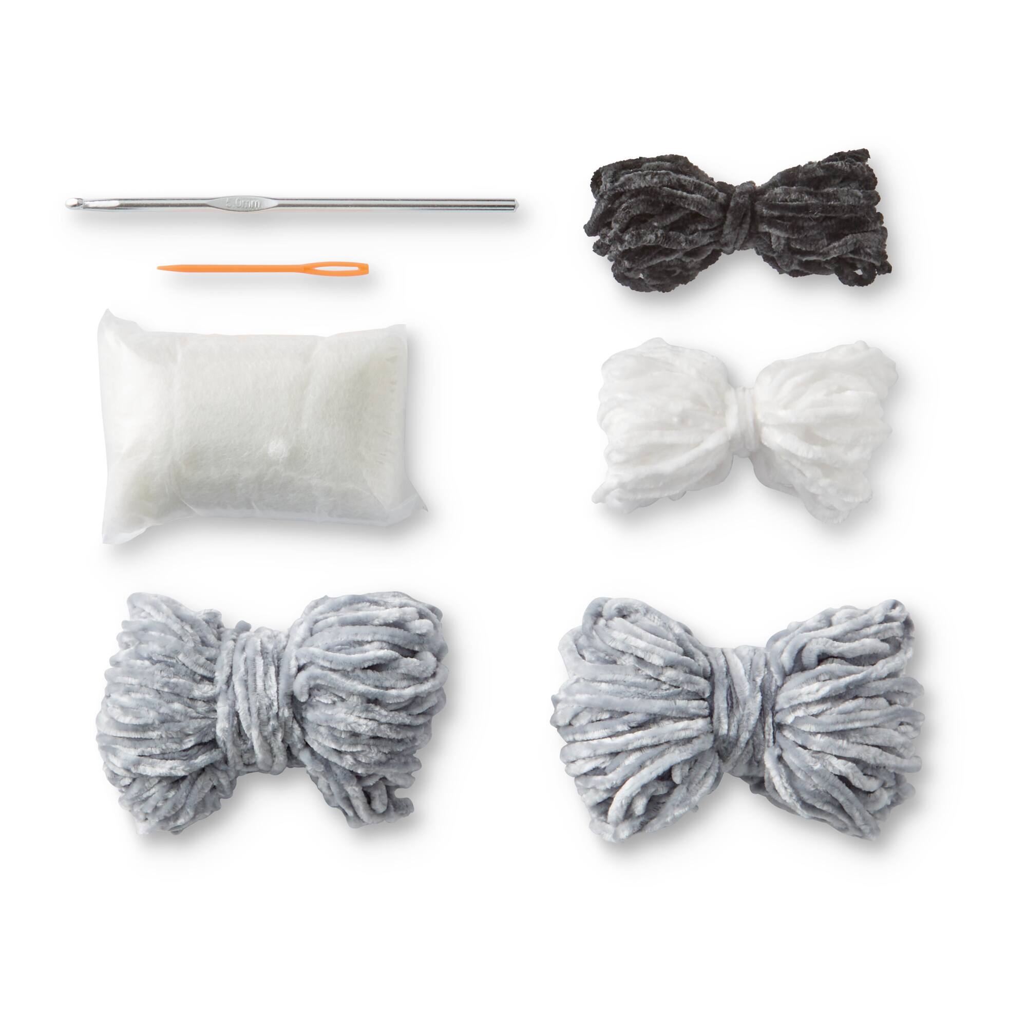 Seal Intermediate Cuddle Craft Crochet Kit by Loops & Threads®